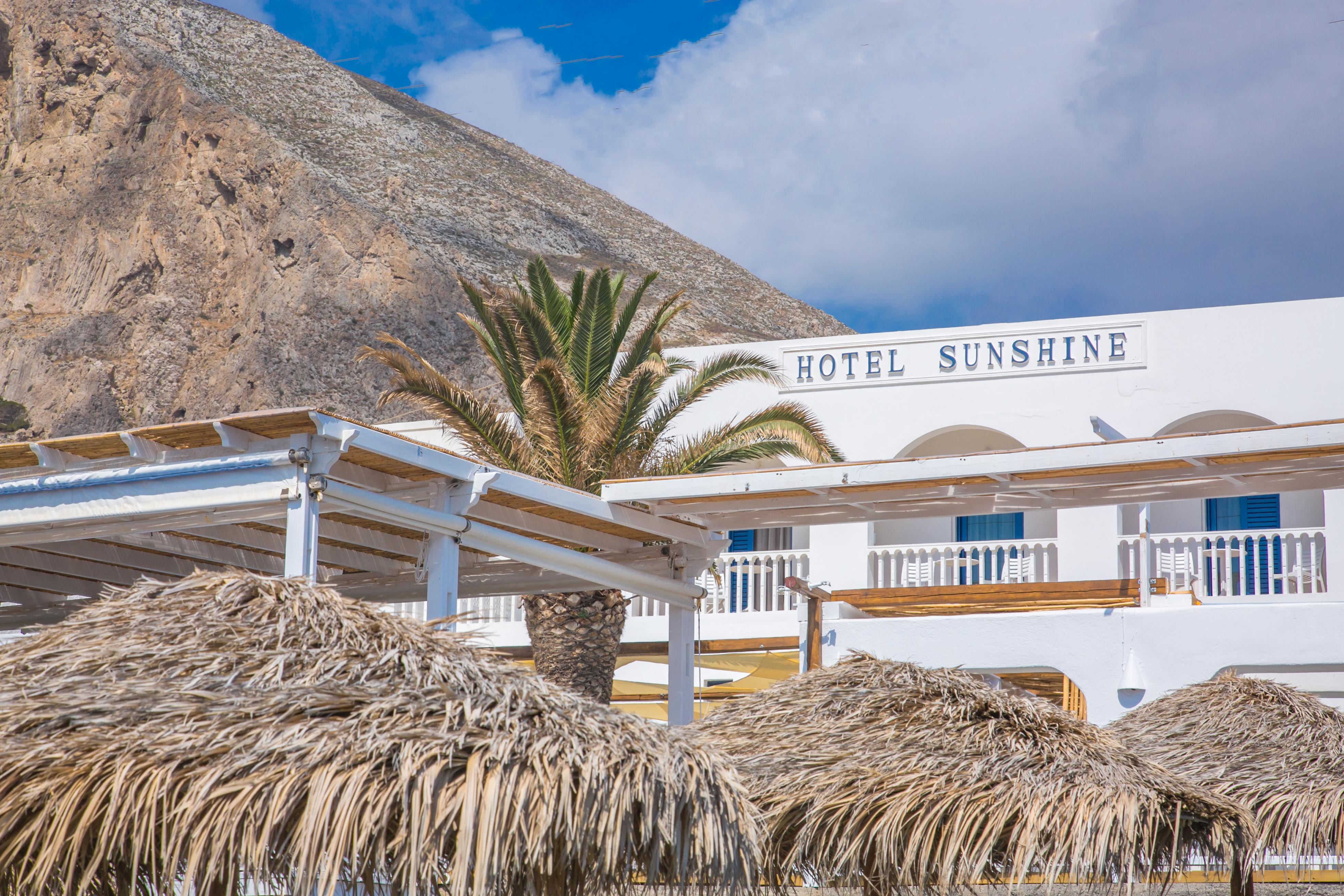 Hotel Sunshine Kamári Exteriör bild
